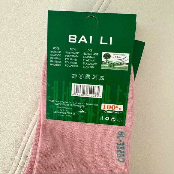 NWT! Women Bamboo Fiber Socks 6 pairs, Breathable & Warm, ankle socks - Picture 5 of 5
